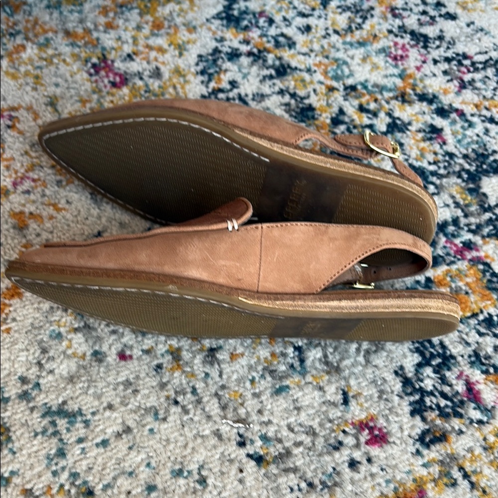 Sperry Women's Brown Pointed Flats - Picture 4 of 5